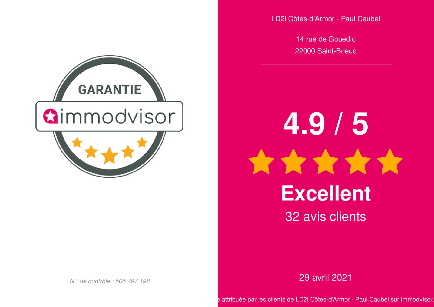 Merci à tous les clients,